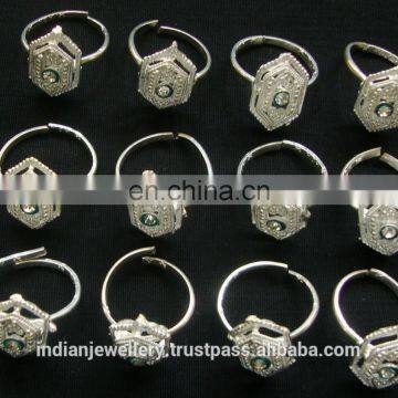 Toe Rings, Silver Plated Toe Rings, Zinc Alloy Toering Export Supply photo-3