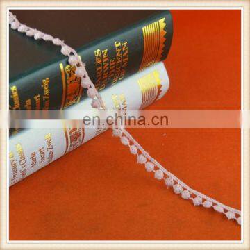 2015 Small Pom Pom Trimming Circle flat POM POM Fringes for skirts /curtains decorative trimmings