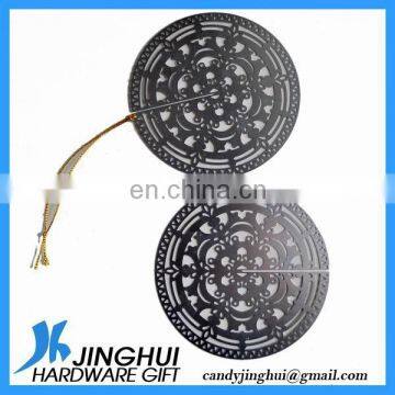 Metal Disc Christmas Tree Decorations