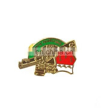 Factory promotional cheap custom logo metal pin badge