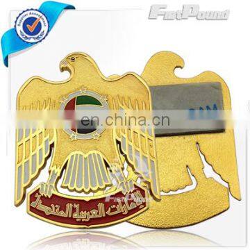 Self-Adhesive UAE Eagle Flag Badge/Lapel Pin for National Day Souvenir