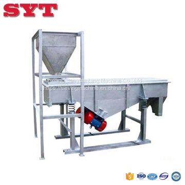 Linear Vibration Screener Leaves Stem Separating Machine Vibrating Linear Feeder photo-4