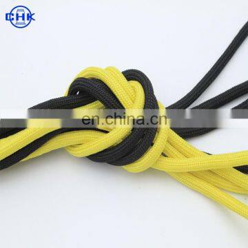 Wholesale High Fashion Woven Logo Round Jacquard Lanyard cord