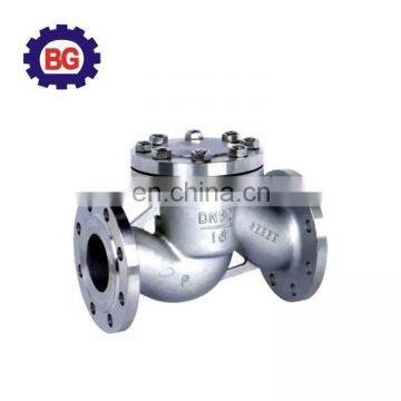 oil lift flanged natural gas check valve