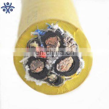 UL1650 Type W 2kv 8AWG to 500MCM copper flexible mining cable rubber mine cable