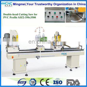 Double Head Mitre Cutting Saw for PVC and Aluminum Profile / Window Door Cutting Saw photo-3