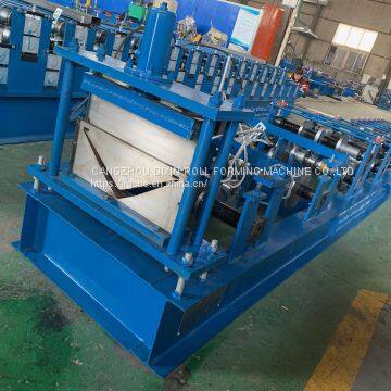 Steel Metal Roof Ridge Cap Tile Cold Roll Forming Machine photo-4