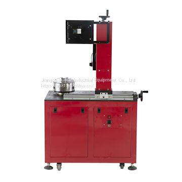 Pneumatic flange dot pin engraving machine dot peen metal engraving machinery