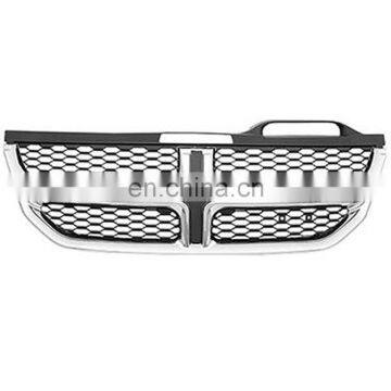 ABS Front Centre Grille Mesh Grill Cover 2013-2016 14 15 for Dodge Journey