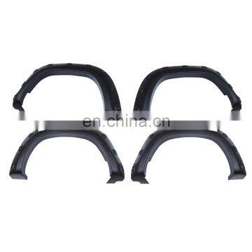 69" Short Bed Pocket Style Fender Flares For 2007-2013 Chevy Silverado 1500