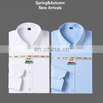 Long Sleeve Easy Care Business Formal Dress Casual Striped Dress Shirt for Men Pantone Sublimation Bag SHIRTS photo-5