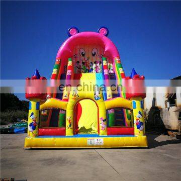 Huge Mouse And Donald Duck Theme Inflatable Bounce Slide For Rent