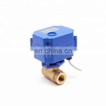 2-way motorized ball valve ADC9-24V actuator electric actuators DN8 DN10 DN15 automatic control water valve