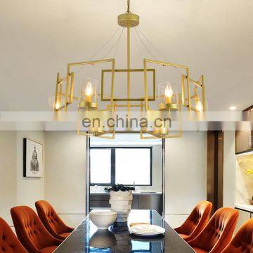 Nordic Chandelier Living Room Lamp Personality Creative Restaurant Lighting LED Bedroom Villa Hotel Lighting