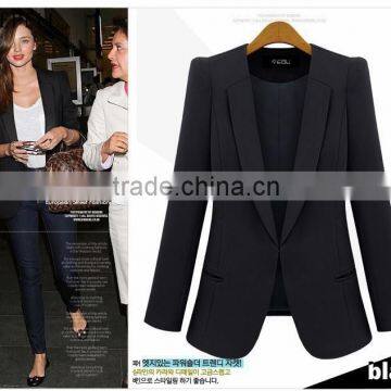 2016 Blazer Formal Jackets For Women Cardigan Autumn Coat