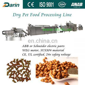 German Motor Dry Pet Food Processing Line Kibble Dog Food Extrusion Machine Fish Feed Pellet Manufacturing Equipment