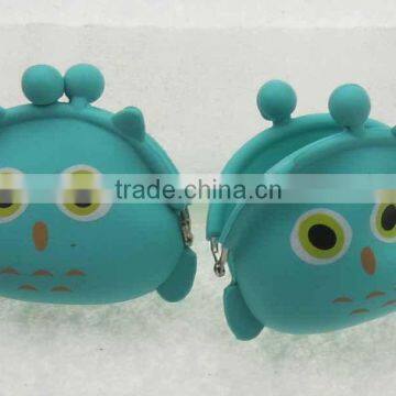 Silicone Owl Purse, Silicone Purse With Owl Shape