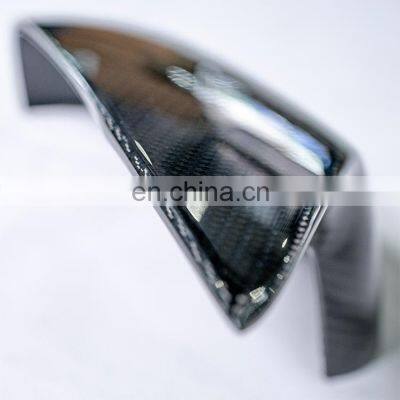 2 Pieces of Dry Carbon Fiber Side Mirror Cover for Front Left and Right Side-carbon photo-4