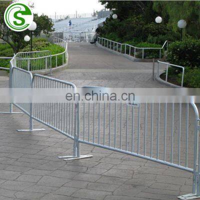 Portable concert events metal used temporary fence same as crowed control barrier