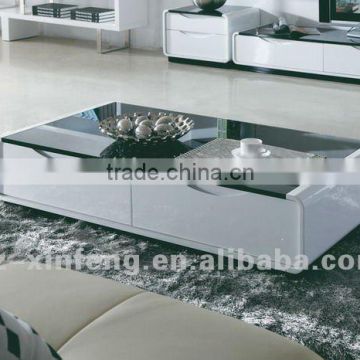 high glossy coffee table