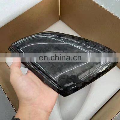For Porsche 992 Taycan Dry Carbon Fiber Rearview Mirror Cover Replacement Style Exterior Side Mirror Cover