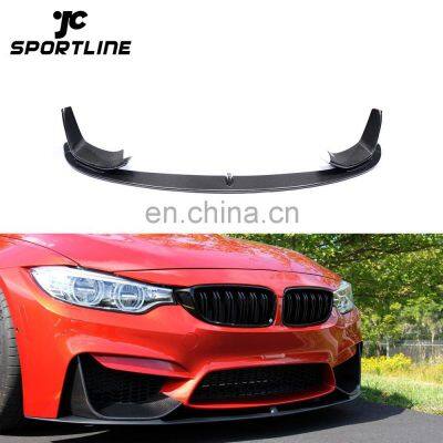 P Style Auto Carbon Fiber Front Lip for BMW F80 F82 F83 M3 M4