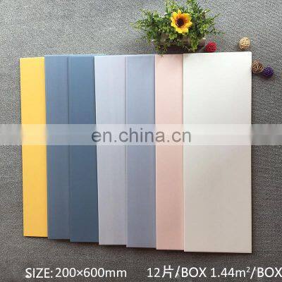 Macaron Ceramic Tile 200x600 Contracted Contemporary Nordic-style Kitchen Toilet Colour Wall photo-3