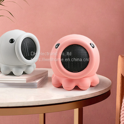 Octopus shakes his head, mini heater, small heater  wechat:13510231336