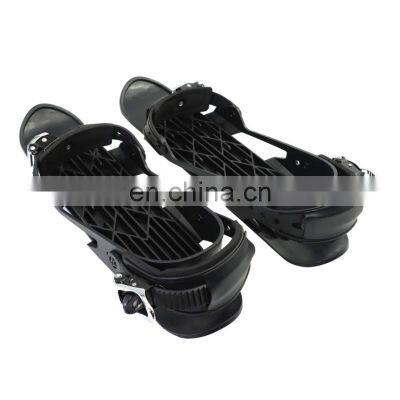 portable mini skiing skates snow shoes short snowblades ski boots short skiboard