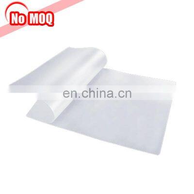 NO MOQ anti static transparent polyester EVA laminating film a4 paper sheet