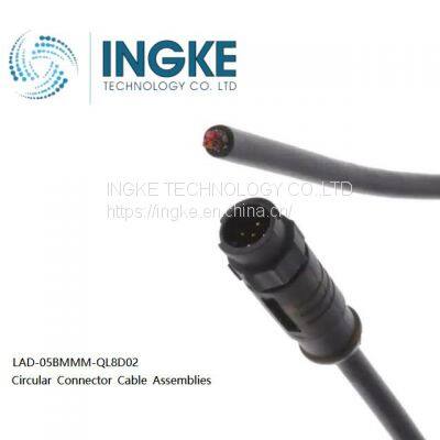 INGKE,LAD-05BMMM-QL8D02,Sensor Cables / Actuator Cables,Circular Connector,Cable Assemblies