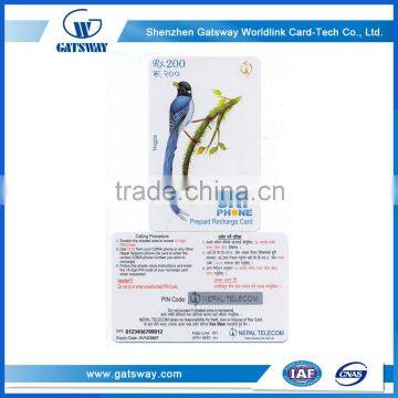 Custom Printed Plastic PVC Card Colorful Plastic Card