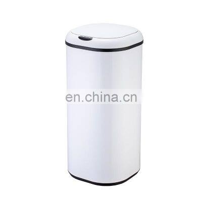 Touchless 30L Cute Office Garbage Can Automatic Motion Sensor Smart Kitchen Trash Can