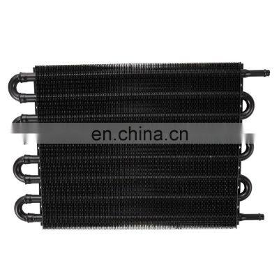 Aluminum 8 Pass Tube & Fin 5/6'' Manual Radiator Converter Kit Transmission Oil Cooler 8 Row photo-5
