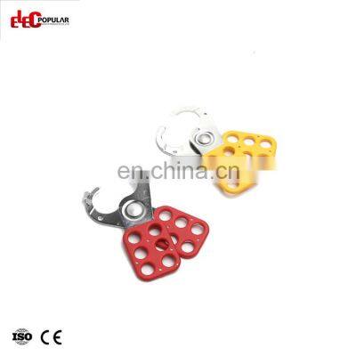 Best Quality Steel Lockout Safety 6 Lock Red Loto Hasps Lockout Devices photo-3