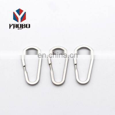 Profession Custom Blank Split Key Ring Hook Plain Metal Brass Shaped Key Chain Jewelry Key Rings Bulk photo-3