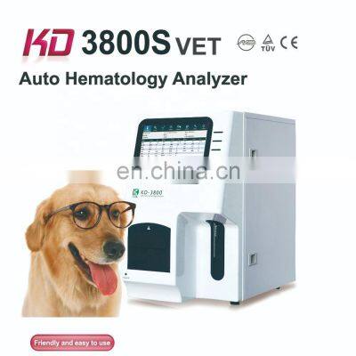 KD3800S 8.4 LCD 3-part 23 Parameters Veterinary Hematology Analyzer Price View More photo-2