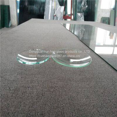 Customized Production of Arc Tempered Glass Hot Bending Lamp Panel photo-2