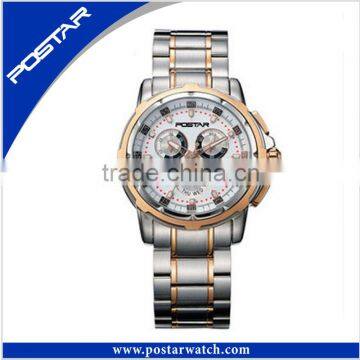 Japan Movt Quartz Watch Stainless Steel Back Watches Men Slim Case Watch