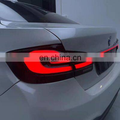 Upgrade the Through-through Taillamp Taillight With Center Light for BMW 5 Series F10 F18 Tail Light 2011-2017