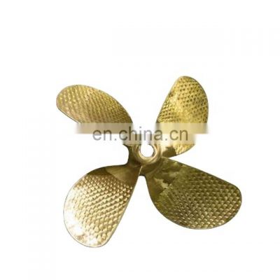 Custom 3/4 baldes bronze Outboard Marine Propeller