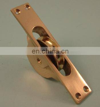 Solid Brass Sash Wheel Window Pulley photo-2