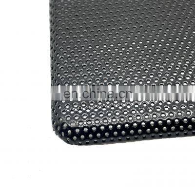 Black Galvanized Steel Perforated Wire Metal Sheet Speaker Grille