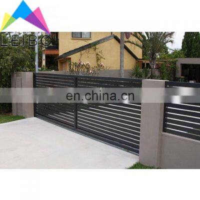 Aluminium Fence System Aluminum Profile Price 2020 New Design Custom Garden Residential Aluminium Gates Fence Profile photo-4