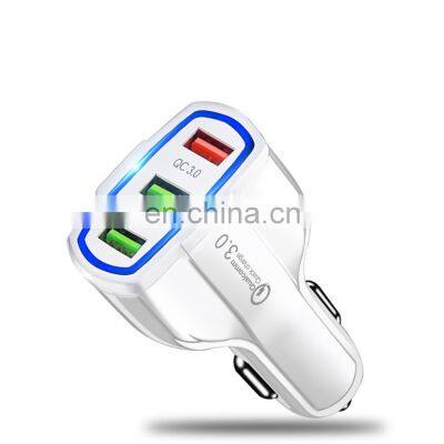 New Arrival Fast Charging QC3.0 Quick Charger 3 USB Car Charger Adaptor Car Phone Charger photo-3