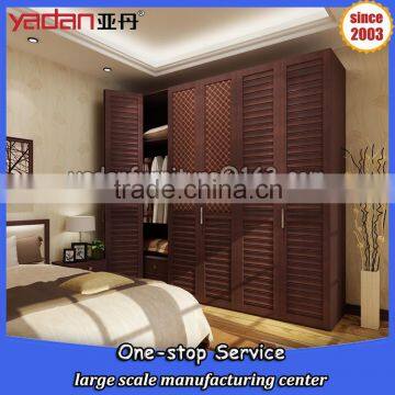 Wooden 3 Doors Wardrobe Closet,wood Wardrobe With Louvered Doors,wardrobe Cabinet Designs Quality Choice photo-5