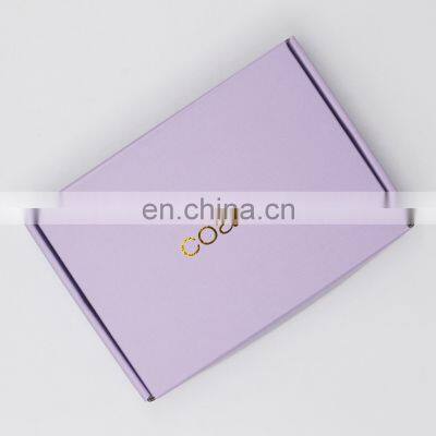 Custom Big Size Cosmetic Packaging Mailer Box Gold Foil Logo Print Black Corrugated Cardboard Paper Carton Shipping Box photo-5