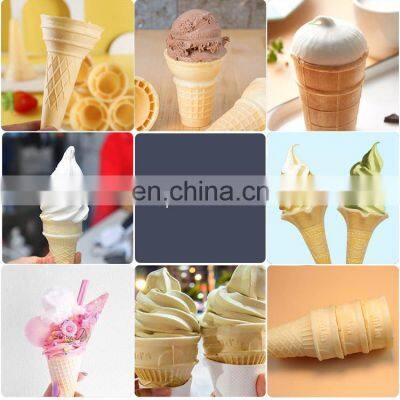 Automatic Wafer Machine and Cones 4 Mold Rolled Sugar Ice Cream Wafle Cone Baking Making Machine photo-3