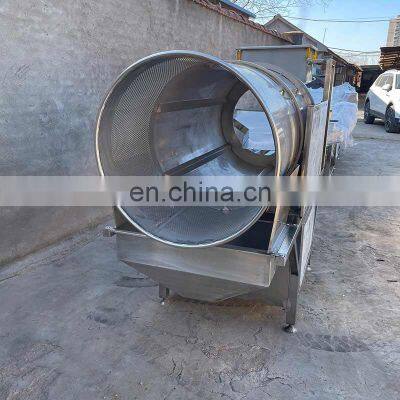 Rotary Drum The Snack Potato Automatic Chips Type Seasoning Expanded Square Double Rollers Flavor Machine photo-5