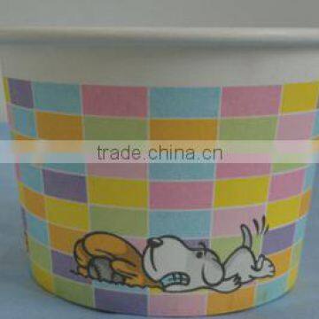 Disposable paper cup, for soup, coffee tea
